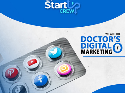 The Doctor’s Digital Marketing Prescription! branding doctor my startup crew social media marketing