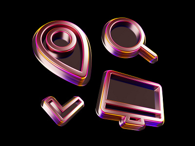 Design assets: 3D Glossy Icons 3d 3d assets 3d glossy icons 3d illustration 3d shapes brand design branding design design resources download free freebies glossy glossy icons graphic design illustration resources ui ux web design