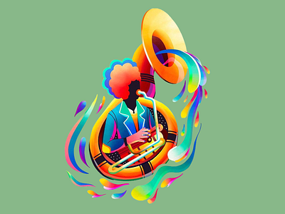 Artwork: Musical Instrument art artwork design designer designposter drawing drawings illustrated illustration illustrations inspiration inspire logo music musical instrument pinterest post poster posterdesign saxophone