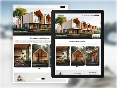 Web - Real Estate branding commercil design marketing real estate ui ux website