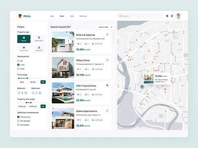 Intuitive Home and Villa Booking design ui ux