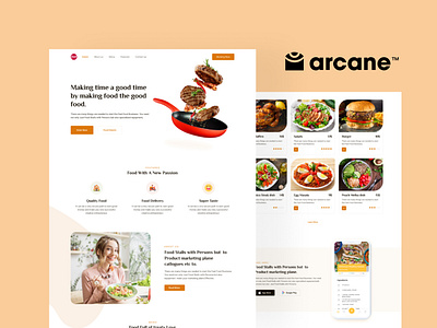 Food Delivery Website Design branding figma ui ui ux user experience design user interface design