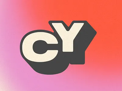 CY Logo for Calvary Youth branding flat graphic design logo minimal vector youth