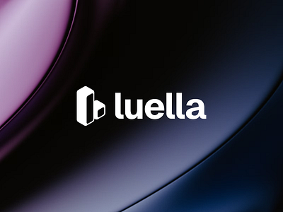 Luella AI - Branding 3d logo ai ai branding ai logo ai saas logo branding logotype saas saas logo typography