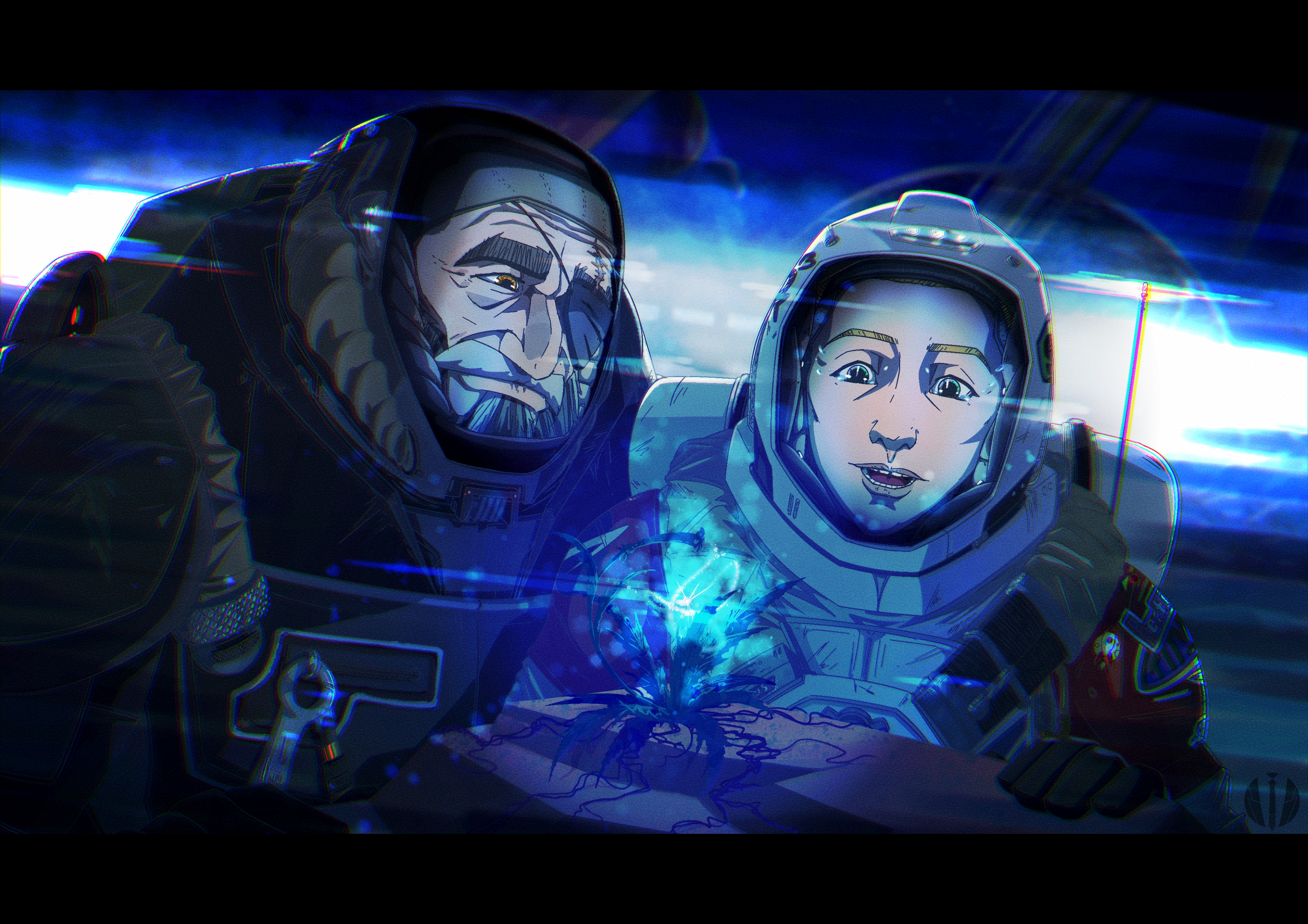 Example of Epic Cinematic Cartoon Illustration