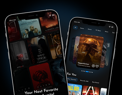 Movies streaming app business cinema design digital cinema figma mobile app movies movies streaming app product design streaming ui ui design uiux