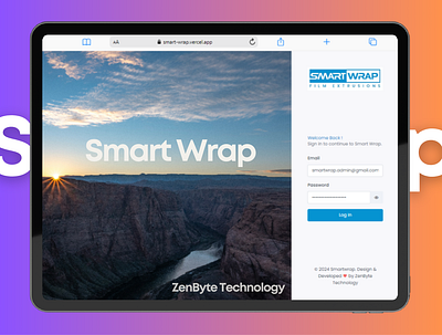 Smart Wrap - Inventory animation graphic design ui