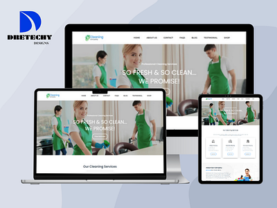 Cleaning Company Website Design on Gohighlevel cleaning company cleaning landing page cleaning website company website design figma gohighlevel gohighlevel landing page gohighlevel website graphic design kajabi landing page logo systeme io web design webinar website