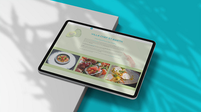 Villa Chef St Barth // Web & Graphic Design graphic design illustration logo web