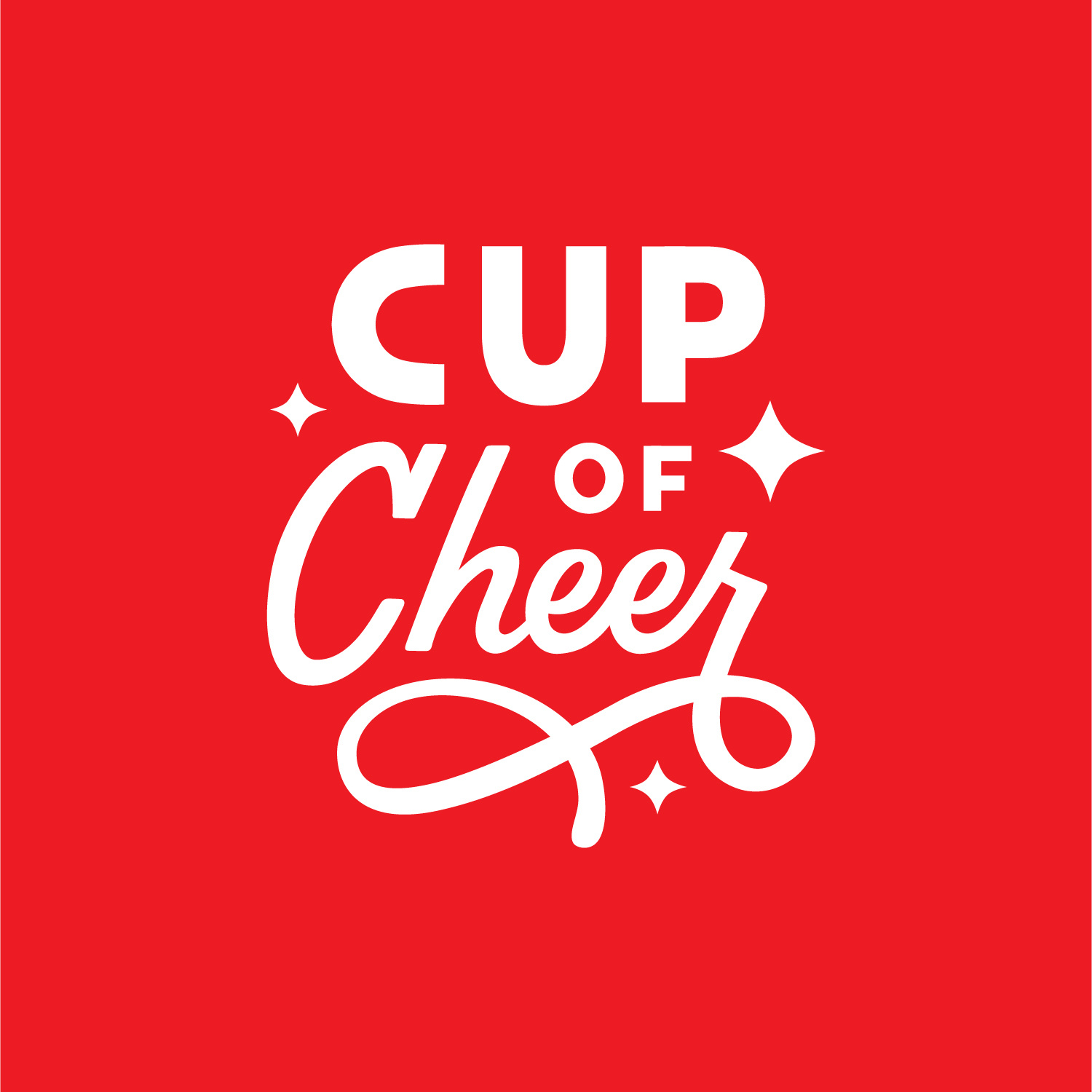 "Cup of Cheer" lettering christmas custom holiday lettering script winterholiday