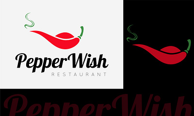 PepperWish Logo best logo business logo creative logo logo logo creation logo design logo designer minimal logo modern logo