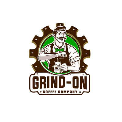 Grind-ON - Logo Design - Creasions logo logo design