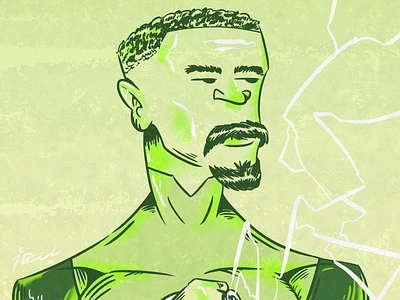 Green Lantern artwork cartoon comics digitalart greenlantern illustration