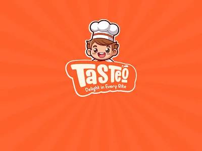Tasteo - Logo Design for a Modern Food Experience branding graphic design logo