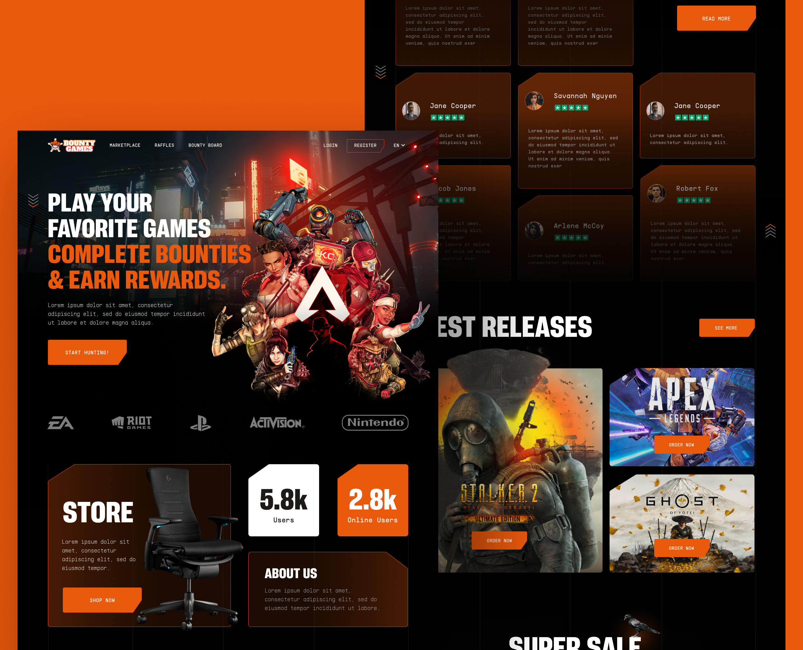 Example of C R O Landing Page Design In Figma
