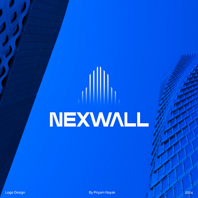 Nexwall: Designing a Distinctive Logo for Modern Living branding graphic design logo
