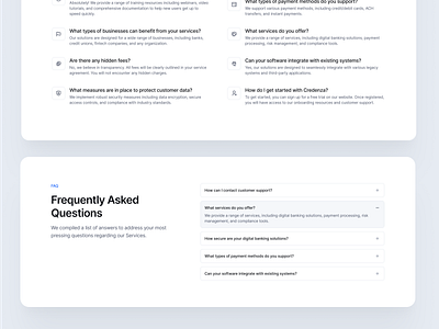 FAQ Sections - SquareUi design system faq figma product design ui ux web design