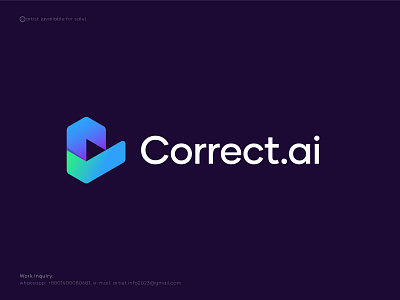 C+Check mark+Play Icon, Logo design branding c check mark logo checkmark cplaycheckmark cyber secutiry data graphic design icon lettermark logodesign logos mark minimalist logo modern logo play play icon ui verified visual identity