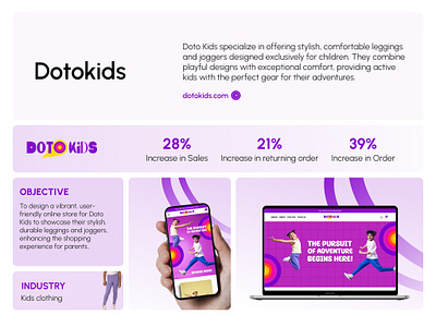 Doto Kids branding graphic design motion graphics ui