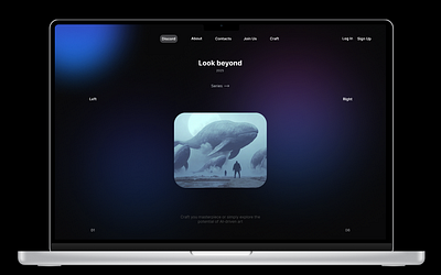 AI Image Generator INK website branding figma graphic design landing uiux visual web design
