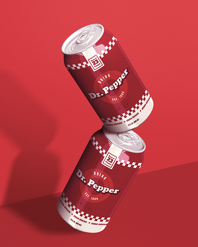 Dr Pepper project rebrand brand branding design design community design portfolio design trends graphic design illustration logo ui