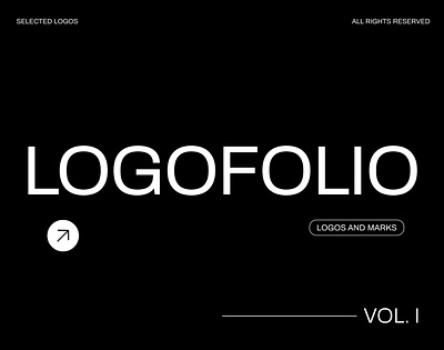 Logofolio — Vol. 1 abstract brand brand identity branding design graphic design graphic designer logo logo design logofolio logomark logotype mark minimal modern symbol type typography