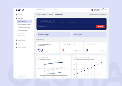Verspieren - Gestia application prototype ui user research ux