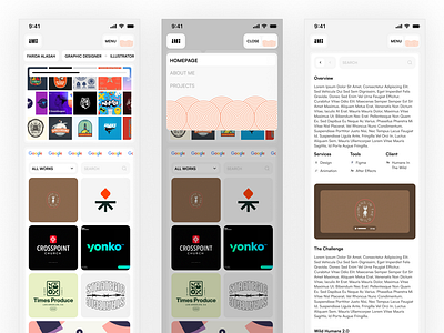 Ari's Portfolio - Mobile