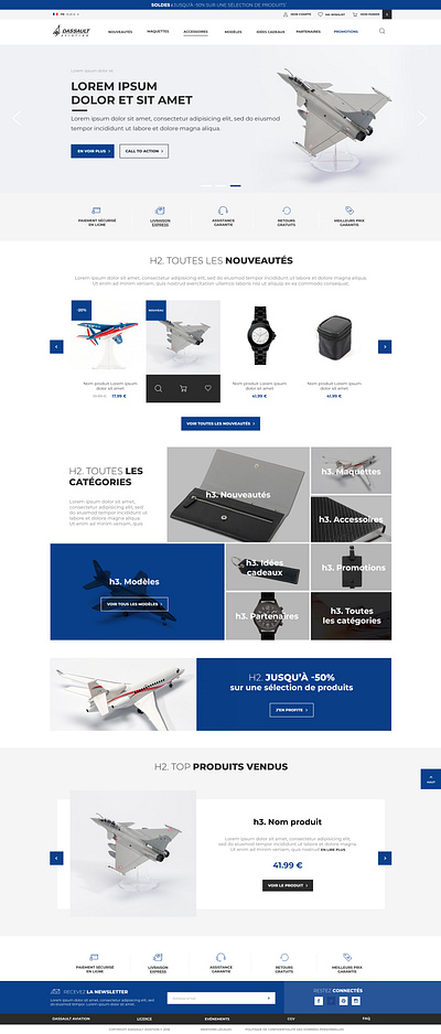 Dassault - Webdesign branding homepage product page ui ux webdesign