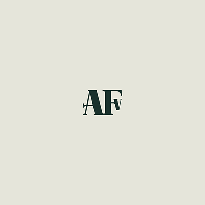 AFV — Logo Design logo