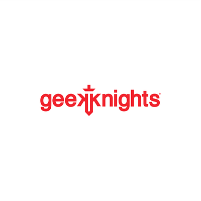 Geek Knights — Logo Design logo