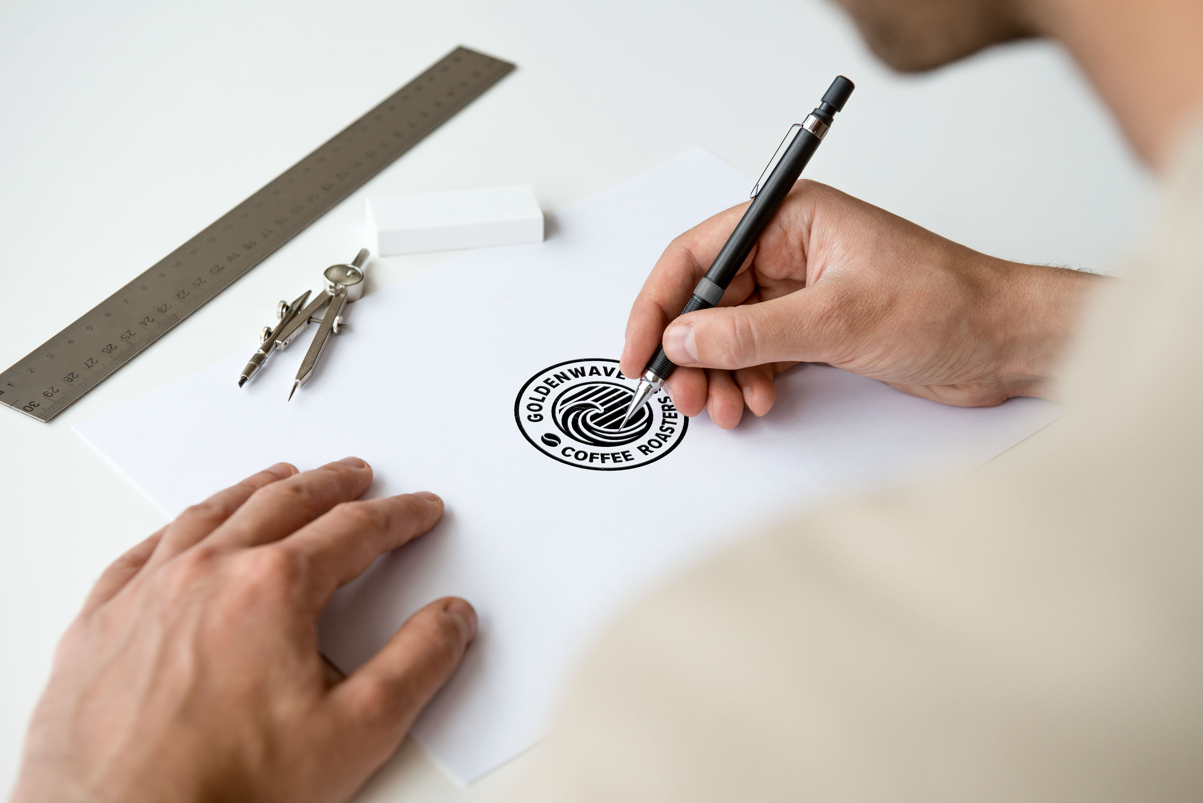 Example of I Do Cafe, Coffee Shop & Restaurent Logo