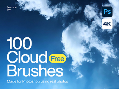 Free Cloud Photoshop Brushes cloud cloud brushes download free free assets free brushes freebie photoshop brushes rb resource boy sky