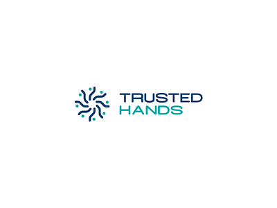 Trusted Hands - Logo branding graphic design logo