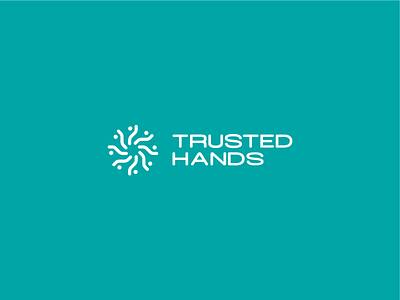 Trusted hands - Logo branding graphic design logo