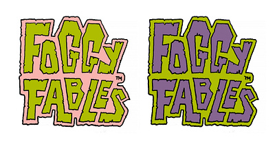 Foggy Fables™ foggy fables horror lettering logo spooky