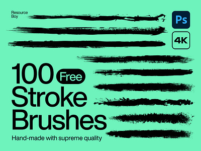 Free Stroke Photoshop Brushes brushes download free free brushes free texture freebie freebies grunge overlay paint stroke photoshop photoshop brushes rb resourceboy retro stroke