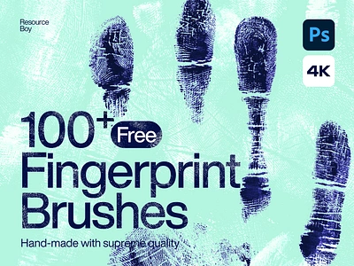 Hand / Fingerprint Photoshop Brushes brush brushes download finger fingerprint free free brushes free texture freebie freebies graphic design hand handprint overlay photoshop photoshop brushes rb