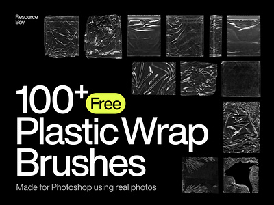 Free Plastic Wrap Photoshop Brushes design download free free brush free brushes free texture freebie freebies graphic design overlay photoshop photoshop brush plastic plastic wrap plastic wrap brush rb resourceboy