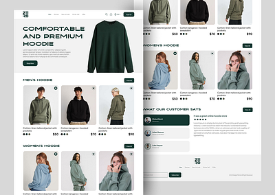 Fashion Web Design Landing Page cloth cloth store e commerce ecommerce ecommerce landing page ecommerce shop ecommerce store ecommerce website fashion online store product ui ui design uiux ux ux design web web design website