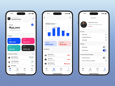 Banking App Design Concept balance bank bank app banking app concept concept concept design figma finance financial app fintech mobile mobile app mobile application mobile banking mobile interface money technology transaction ui ux user interface