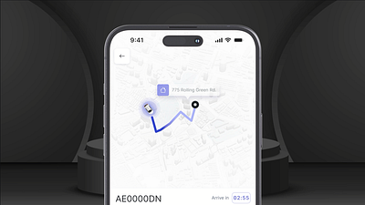 Taxi Booking App - JoyRide animation booking service clean design minimal design mobile design product design taxi app ui ui animation ui interaction uiux