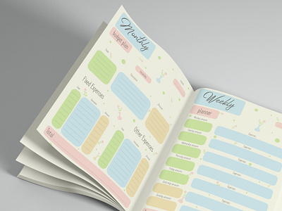 Monthly budget planner book budget budgetplanner business daily graphic design money monthly monthlyplanner planner weeklyplanner