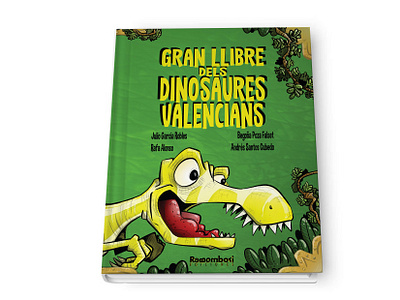 Gran Llibre dels Dinosaures Valencians book drawing graphic design illustration