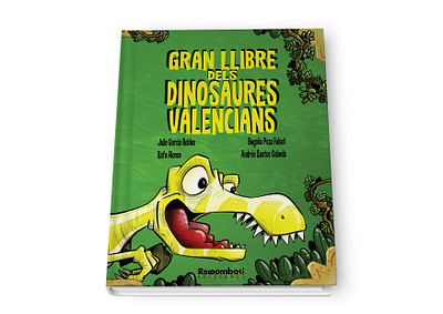 Gran Llibre dels Dinosaures Valencians book drawing graphic design illustration