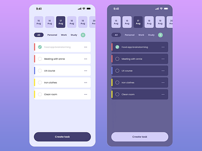 Task Scheduling App Design calendar design list management management app note notion organize project planner planning product design productivity productivity app schedule task task manager task manager application todo ui ux worklist