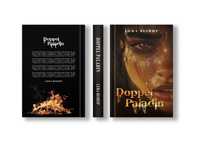 DOPPEL PALADIN by Lera Bishop bookcover graphic design identity illustration