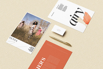 Venna Stationery Set Mockup a4 mockup brand branding mockup stationery mockup