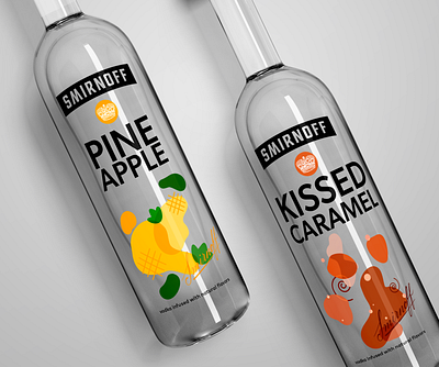 Smirnoff Rebranding Project (2023) advertising branding design graphic design illustration logo