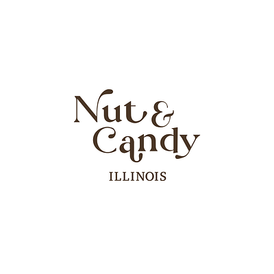 nut & candy branding branding logo